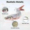 CAPASTEC Freshwater Lifelike Catfish Fishing Lures, Realistic Segment Lifelike Fishing