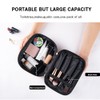 FITINI Makeup Bags Double Layer Travel Storage Cosmetic Cases Make