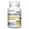 Burpless COD Liver Oil | 100 Softgels | Natural Source