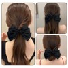 French Hair Clip with Large Bow Hair Clips for Women