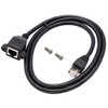Cable de red Ethernet Cat 6 RJ45 macho a hembra