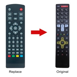AULCMEET RC2303902/01B RC671 Replacement Remote Control Compatible with Kathrein DVB Satellite Receiver UFS705 UFC662-SW UFS-705si UFS-705sw
