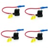 Qiorange 4-Piece Car Fuses Power Thief Power Pickup Plug Fuse