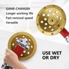 7 Inch PCD Grinding Cup Wheel 9 Segments for Epoxy