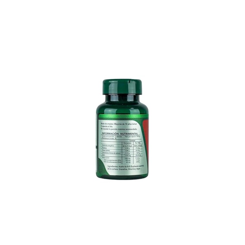 Aceite de Krill Puro Herbalia Lab - Rico EPA y