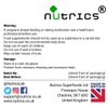 Nutrics® BACOPA MONNIERI 450mg x 90 V Capsules BRAHMI BRAMMI