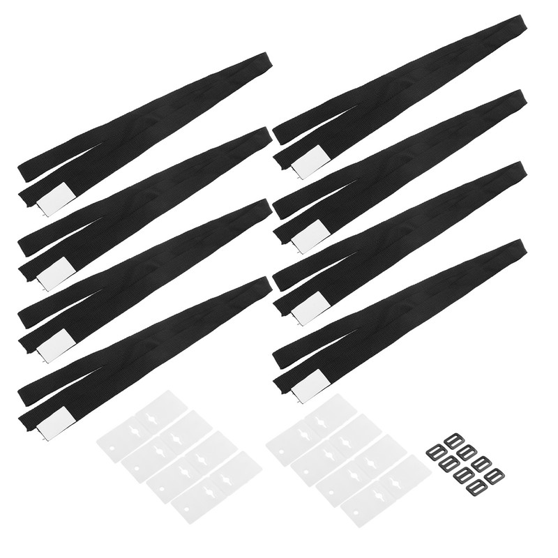 8 Sets Swimming Pool Roller Strap Solar Cover Reel Attachment