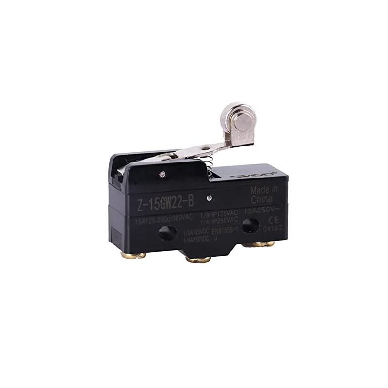 AHLOKI Limit Switch Short Roller Hinge Normally Open/Close Micro Lever
