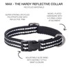 Pet Passion Adjustable Reflective Dog Pet Collar for Small, Medium