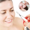 4 Inches Curved Sharp Blade Craft Scissors For Eyebrow Eyelash