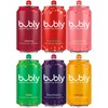 bubly Sparkling Water, 6 Flavor Variety Pack (Blackberry, Lime, Cherry,