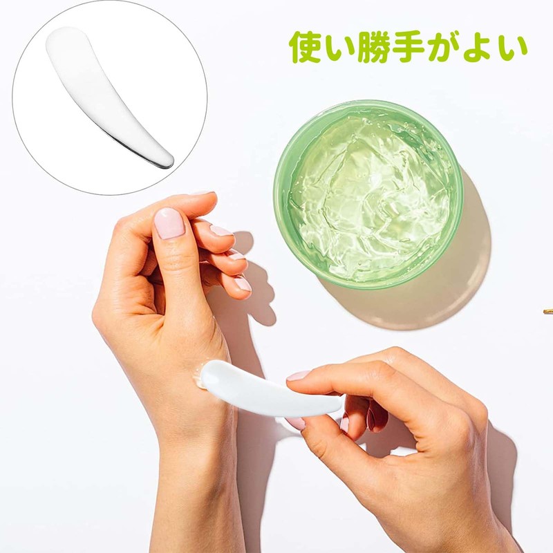 Disposable Spatulas for Cosmetics Cream Spatulas Cosmetic Spoons Mini Cosmetic