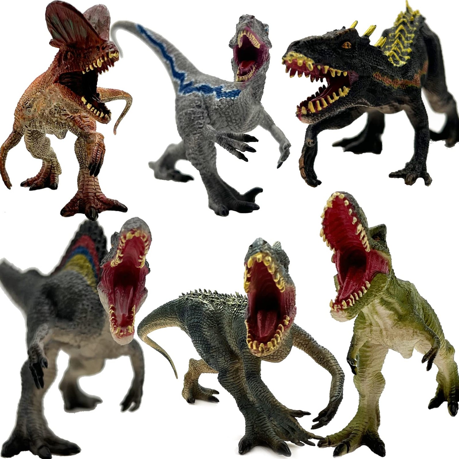 Gemini & Genius Dinosaur Action Figure Toys, Gifts for Kids, Middle ...