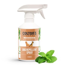 Colton's Naturals Dog Repellent Spray - Keep Dogs Out of Lawn, Garden and Indoor Areas! (32 OZ)– Deters Dogs from Outdoor Areas – Deterrent Outdoor or Indoor 100% Natural Spray