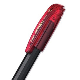 Pentel Energel Gel Ink Pen - Red Mesh 0.7mm