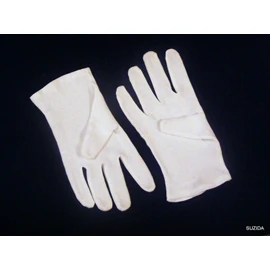 Women's Soft 100% Cotton Gloves (Ideal for Moisturising) Size 8&nbsp;-&nbsp;8.5&nbsp;x 2&nbsp;Pairs (White)