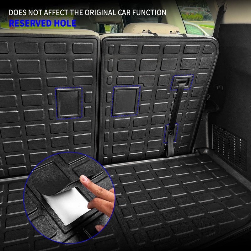 Rongtaod Cargo Mat Compatible with 2020-2025 Kia Telluride Cargo Liner