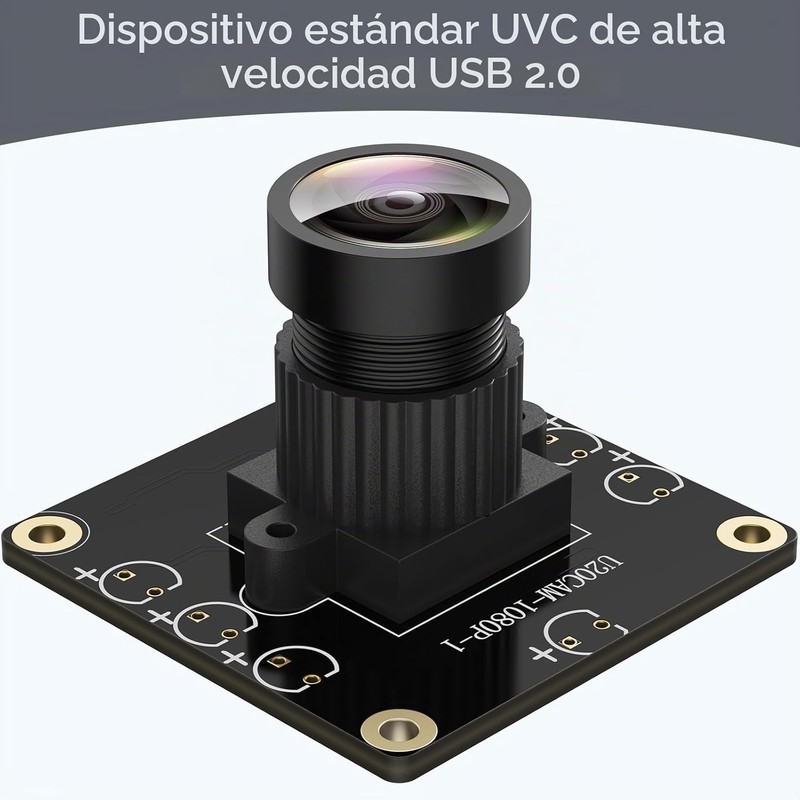 innomaker Cámara USB 2.0 UVC 1080P, 130 Gran Angular, Plug