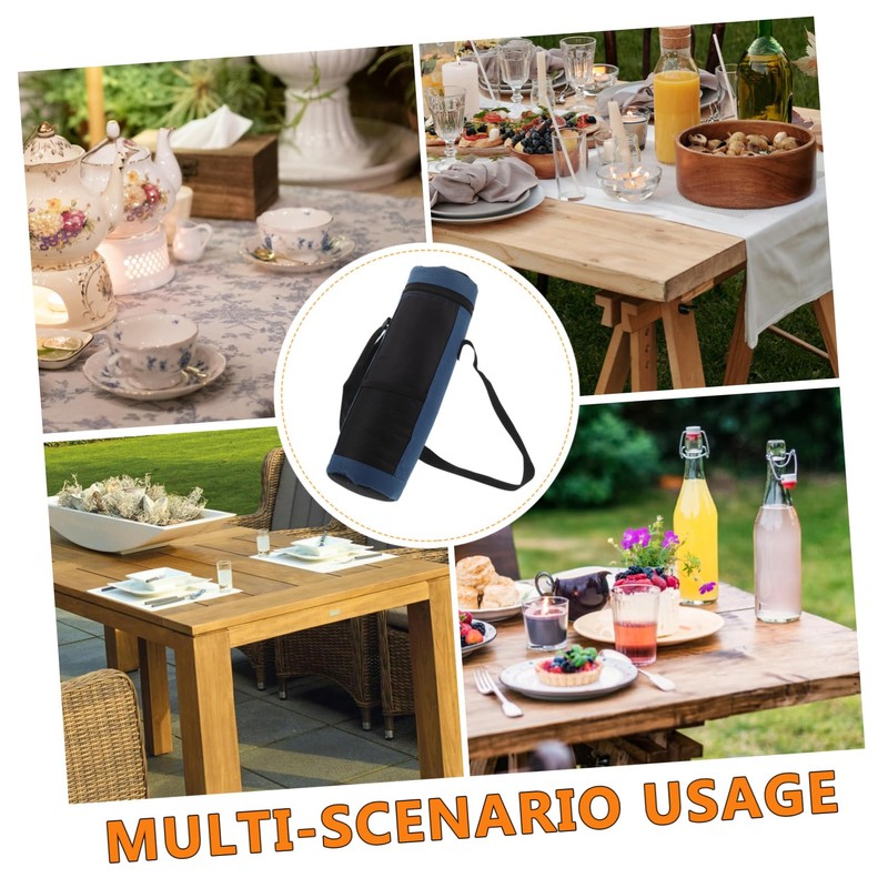 KOMBIUDA Portable Insulated Cooler Tote Bag for Daily Use Camping