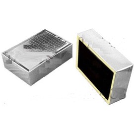 20" x 25" Return Air Grille Can/Box. Metal Sides Duckboard Insulated Inside.