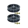 BOSFLAG 2 Pack 756-04129b Idler Pulley Replaces Cub Cadet 756-04129