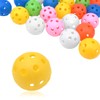 LICQIC 24 Pcs Golf Practice Balls, Air Flow Hollow Practice