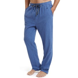 Nautica Men's Soft Knit Sleep Lounge-Pant, Blue Indigo Heather, X-Large