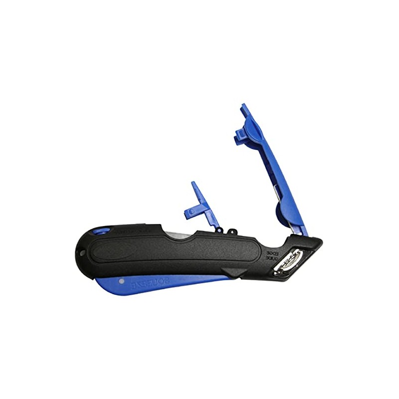 Veltec EZ-1000 Safety Box Cutter Utility Knife, 3 Blade Depth