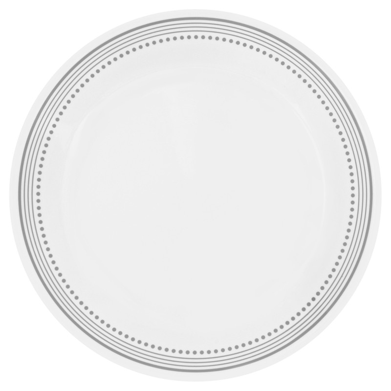 Corelle Mystic Gray Chip and Break Resistant Dinner Set for