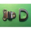 US STAINLESS Stainless Steel 316 Folding Pad Eye D Ring