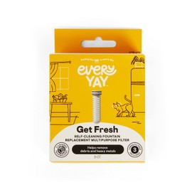 EveryYay Get Fresh Self-Cleaning Fountain Replacement Filters for Cats