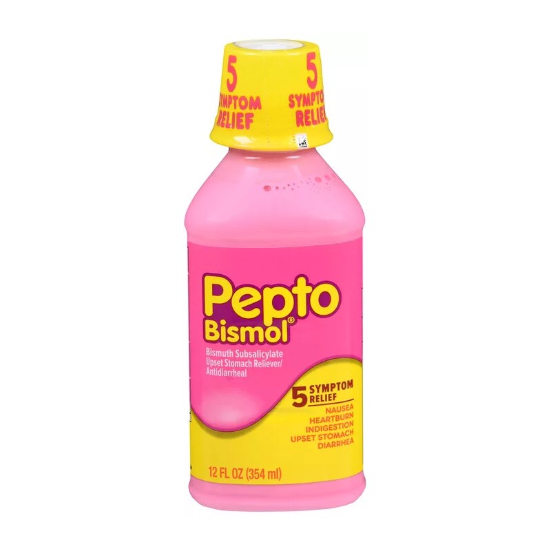 ON CONTAINER Pepto Bismol Liquid Original 12 oz x 2
