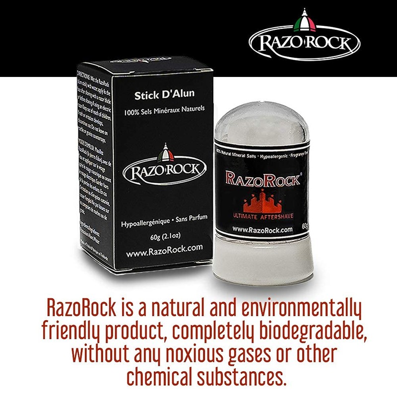 RazoRock Alum Stick - 60 g - After Shave Stick