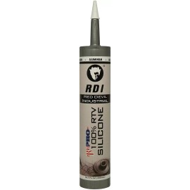 Red Devil Industrial 0816/5I RD PRO 100% RTV Silicone 10.1 fl oz., Aluminum