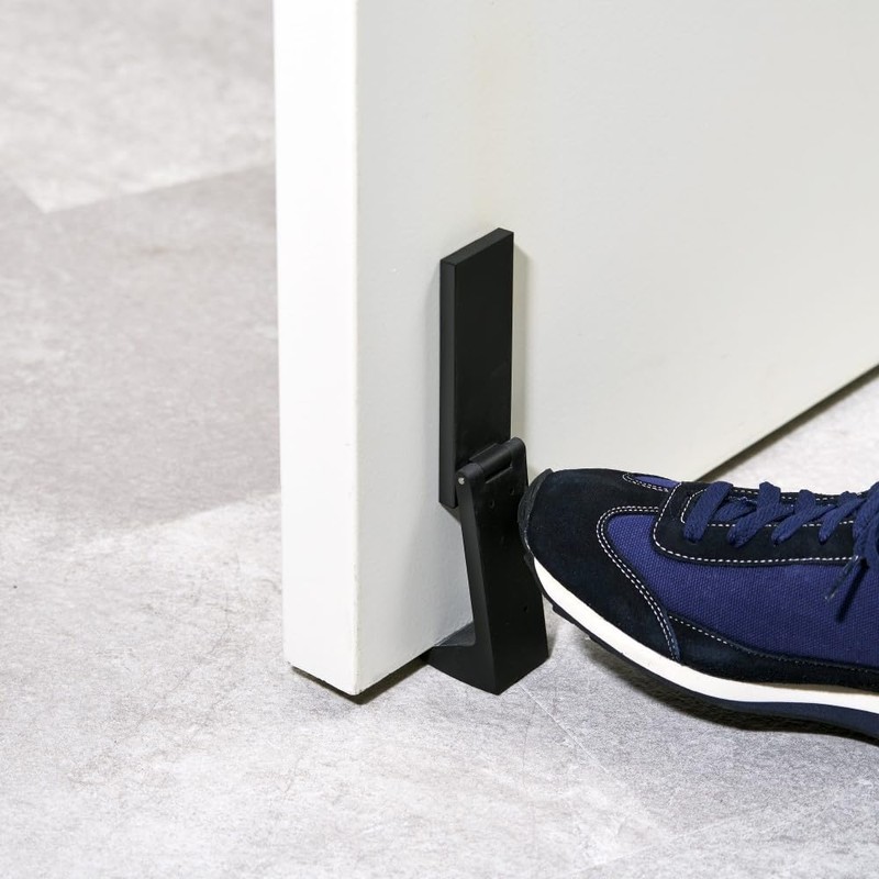 Tidy OT-665-790-5 Door Stop Wedge Magnetic Entrance Door Stopper Gray