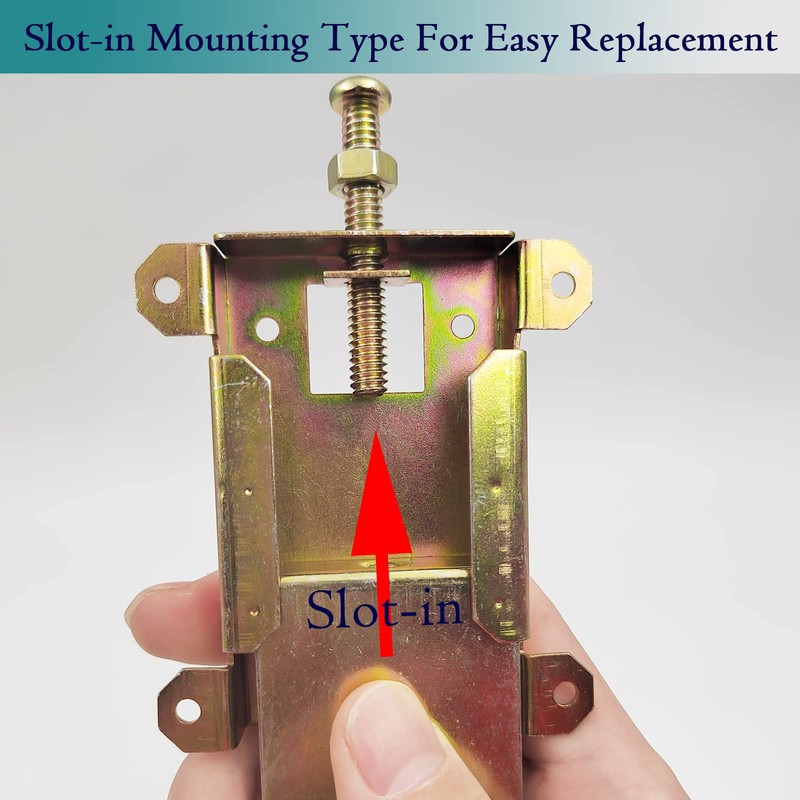 Sliding Mirror Door Rollers Assembly Fit Contractors Part #W8020C, 1-1/2"
