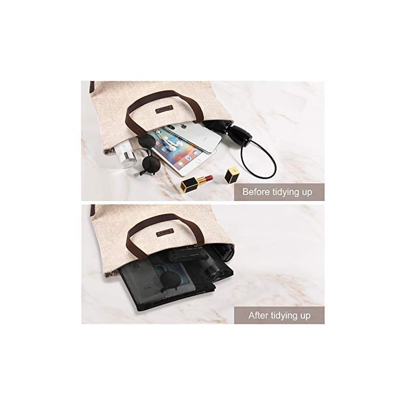 EASYFUN 4-Piece Mesh Cosmetic Organizer Pouch Set – Travel Makeup