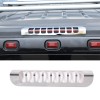 car-attention Alloy Rear Tailgate 3rd High Brake Light Trim Cover