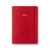 Wykeham's Executive 2026 Daily Journal Planner (Crimson, 8.5"×5.5")