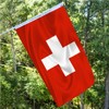 Swiss Flag 3x5 Three Layer Double Sided Switzerland Flag Polyester