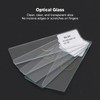 25PCS Microscope Slides Optical Glass Cover Transparent Slide Set for