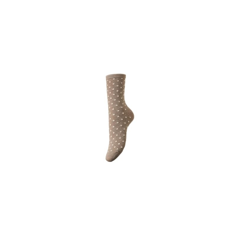 PIECES Women's Pcsebby Glitter Long 1 Pack Pattern Noos Socks,