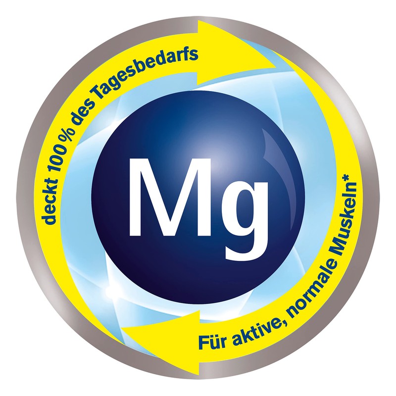 tetesept Magnesium 400 - Dietary Supplement for Muscles, Heart &