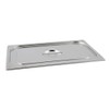 Genware NEV-GN12-LID Stainless Steel Gastronorm Pan with Lid, Size 1/2
