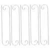 VINTORKY Elegant Shepherd Hooks 10 Pack Metal Garden Hanger Lantern