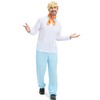 Mahoon Halloween Fred Costumes Cosplay, Azul & blanco, X-Large