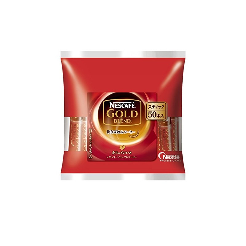 Nescafe Gold Blend Caffeine-less 0.07 oz (2 g) x 50P