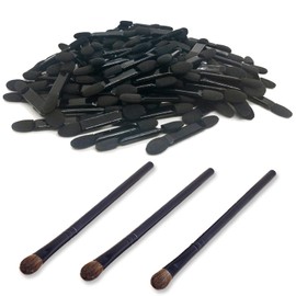 Weathering Sponge Brush, Plastic Model Figure, Sponge Brush, Coco plaza Original Packaging (50 Sponge Brushes + 3 Horsehair Brushes)