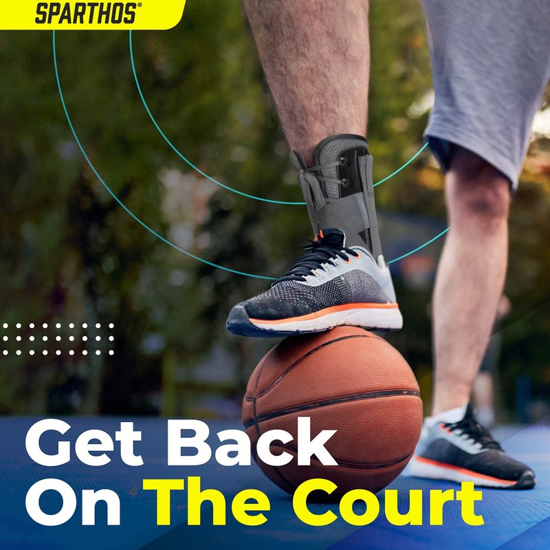 Sparthos Lace Up Ankle Brace - Support for Injury Recovery