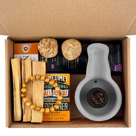 Aromasenses Palo Santo Palo Santo Natural Bracelet, Palo Santo Bracelet, Large Selection of Products by Palo Santo - Cleansing and Mental Wellbeing - Energy Cleanser (8 mm, Box 2)
